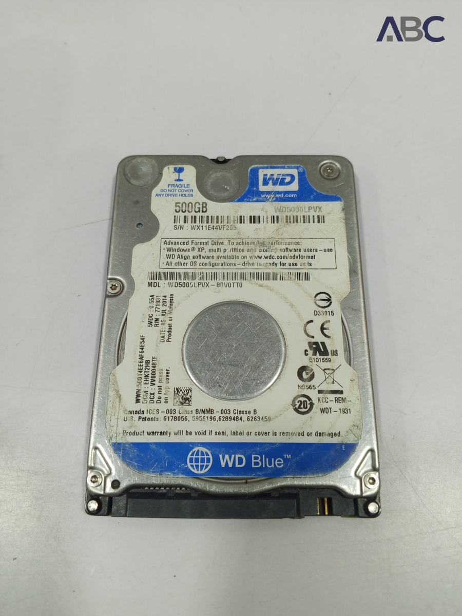 Lot of 5 Assorted Internal Hard Drives