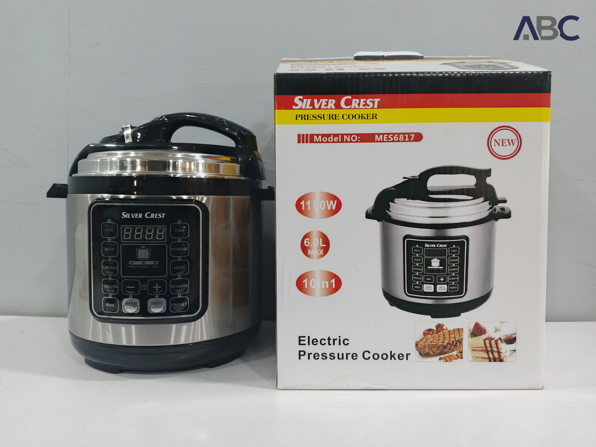 SILVER CREST MES6817 Electric Pressure Cooker (240V) (1)