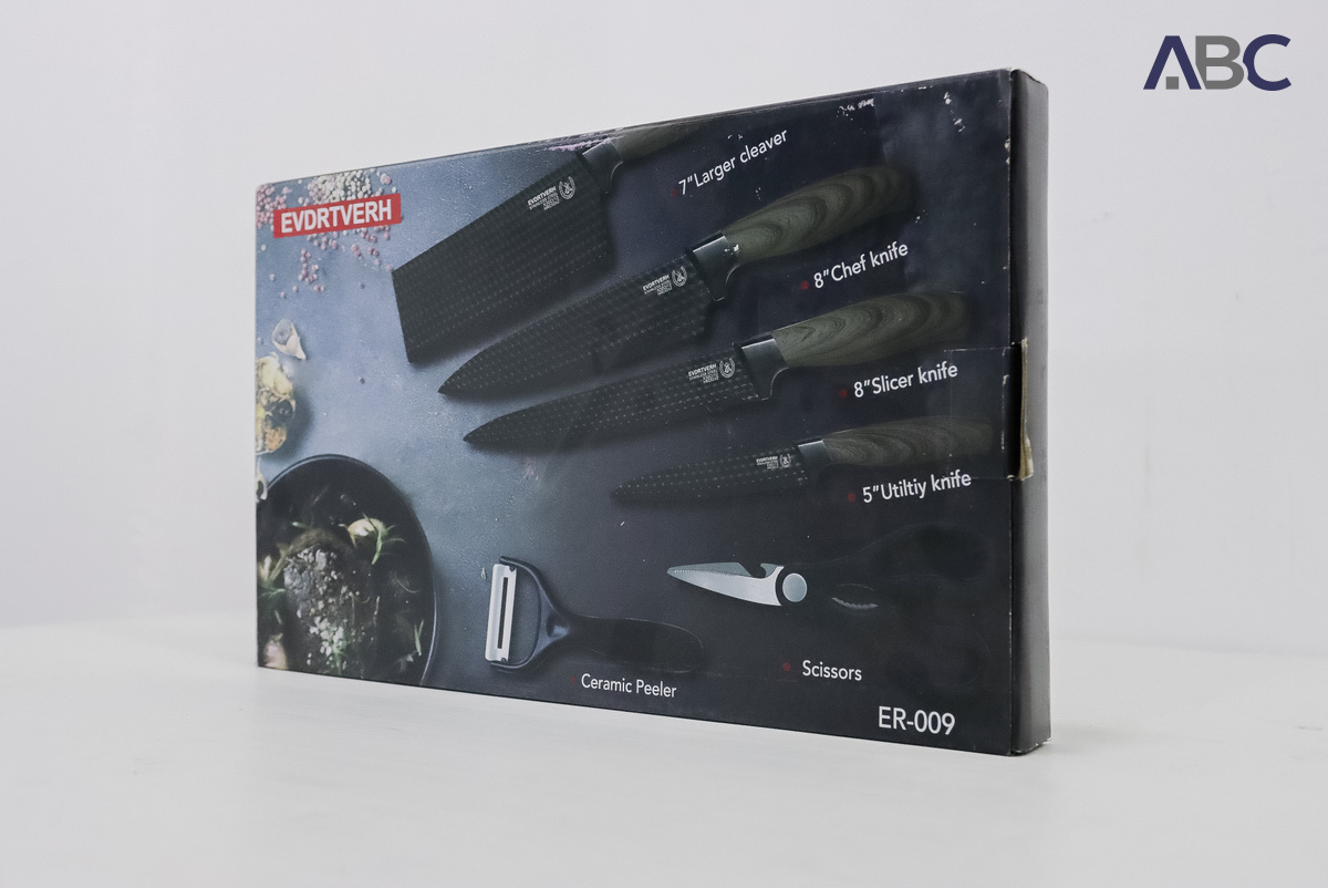 EVDRTVERH Knife Set (6 Piece)